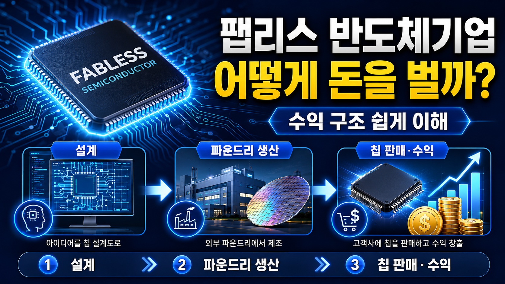 팹리스 회사 수익 구조