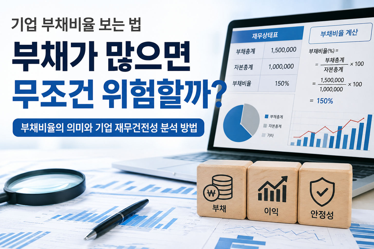 기업 부채비율 보는 법