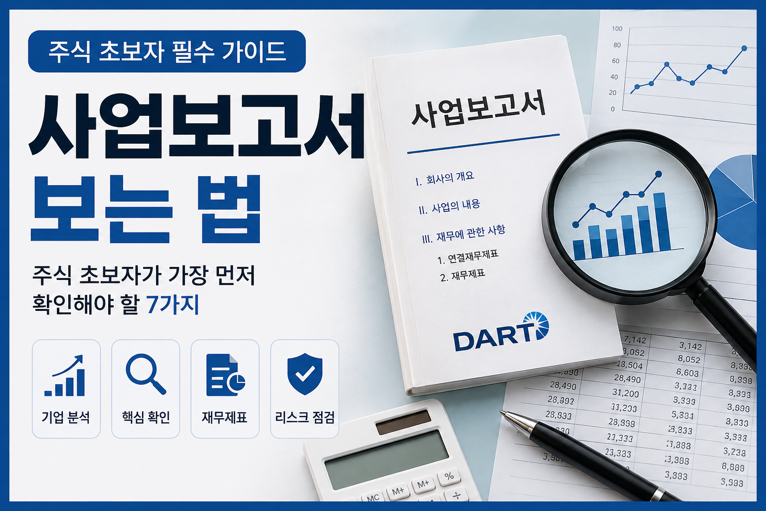 사업보고서 보는 법