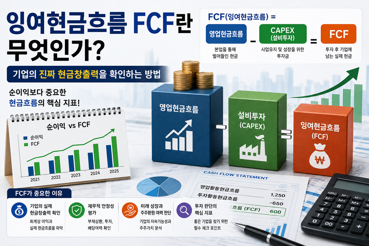 잉여현금흐름 FCF란 무엇인가