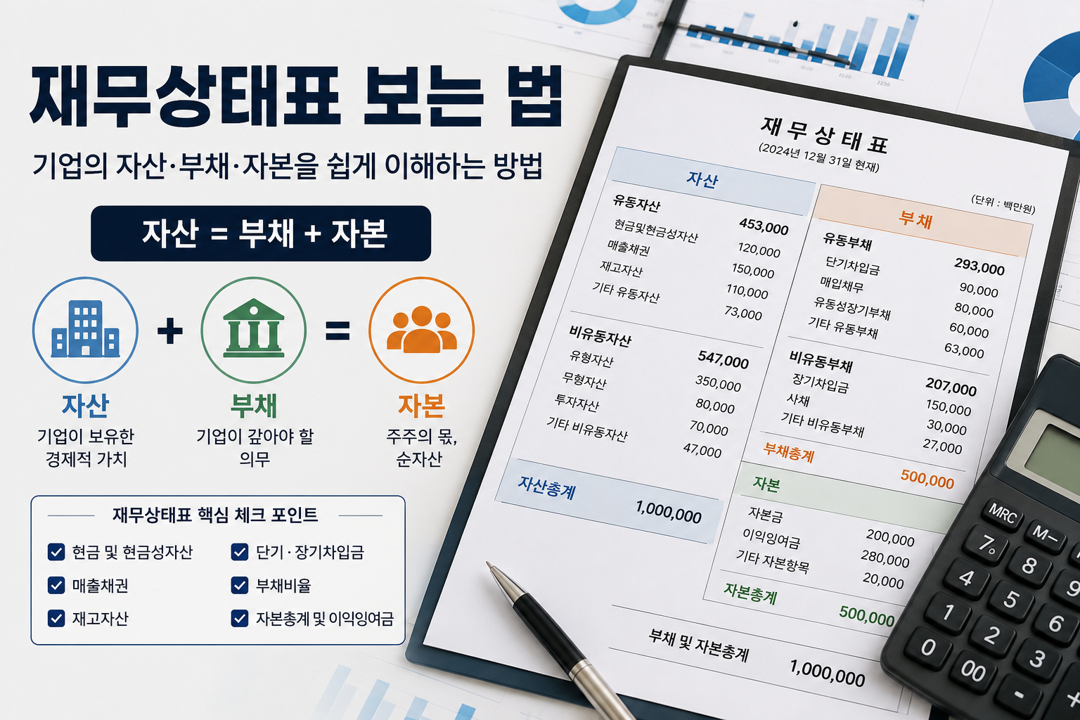 재무상태표 보는 법