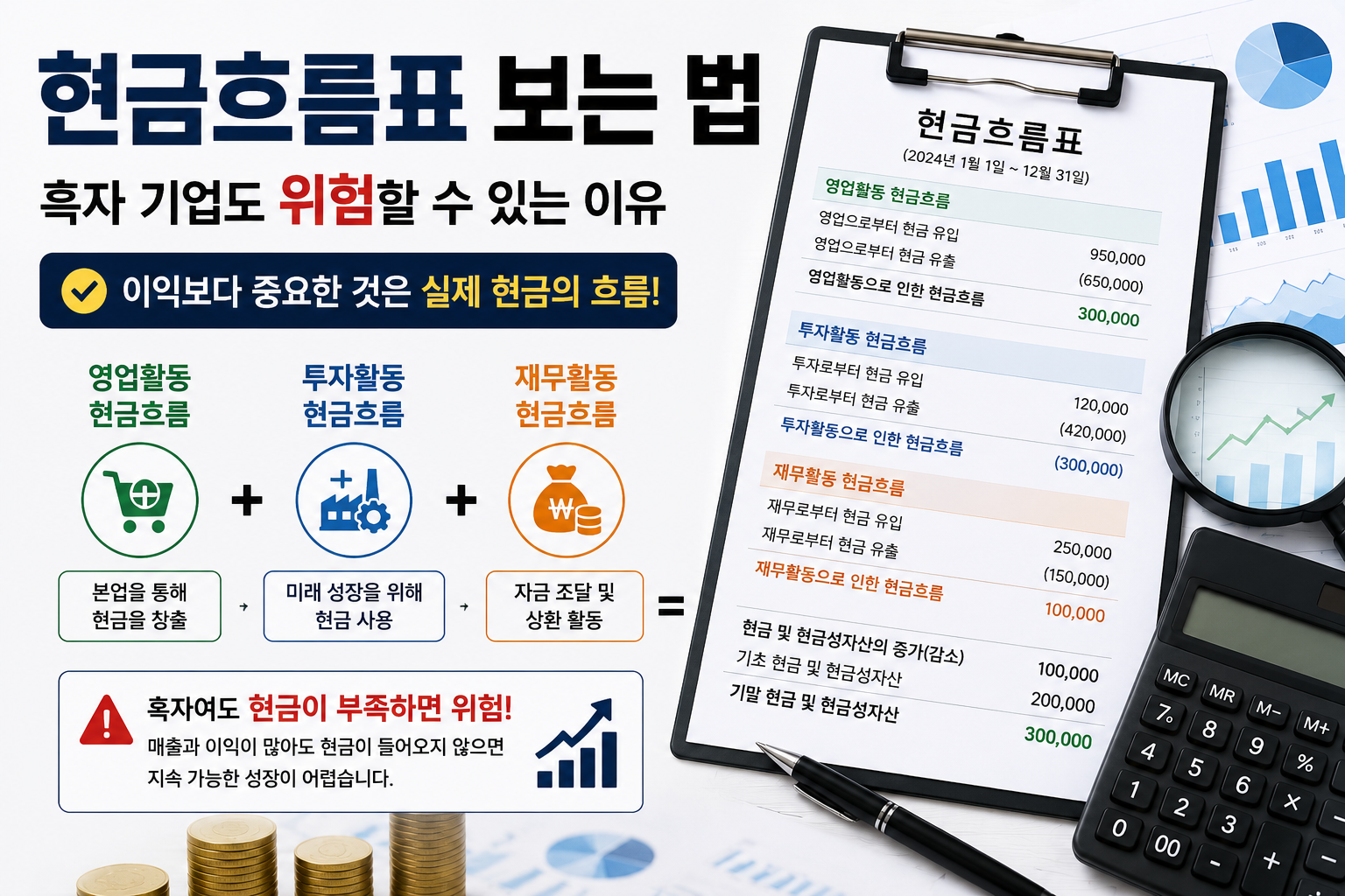 현금흐름표 보는 법